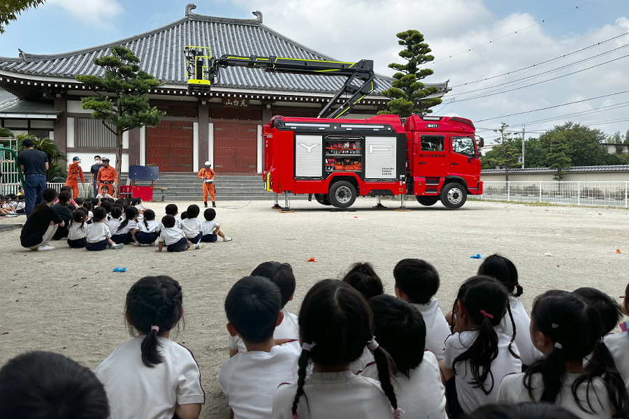 防火教室の写真