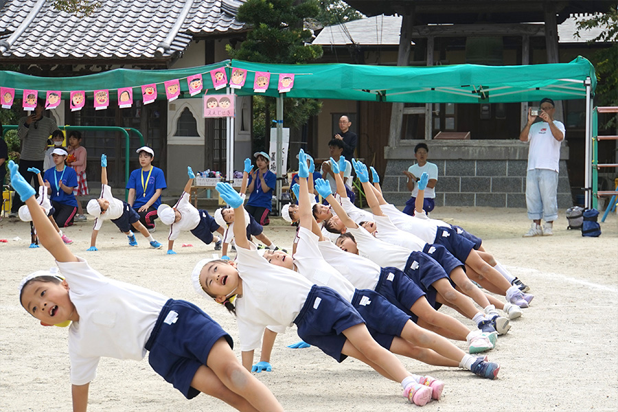 運動会の写真